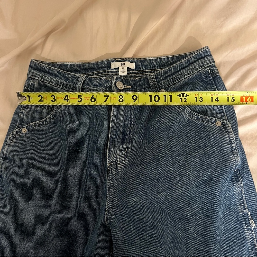 BP high waisted wide leg jeans size 27 - Picture 8 of 9